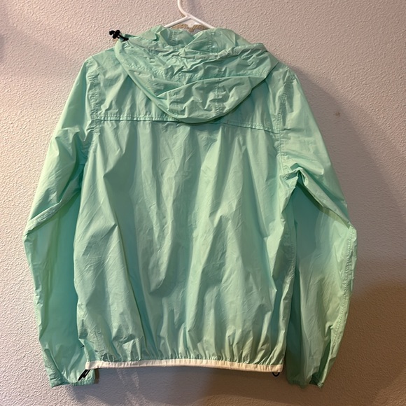 Eddie Bauer mint zip up rain jacket size medium - Picture 4 of 4